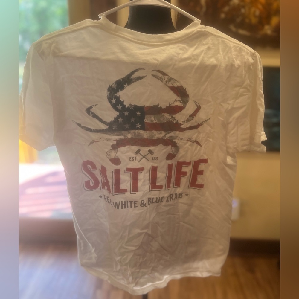 Salt Life pocket tee size SML in GUC